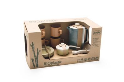 Dantoy BIO Spielzeug Kaffeeservice Tee-Time in Geschenk-Box 5641