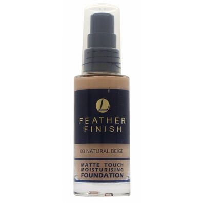 Lentheric Feather Finish Matt Touch Foundation 30ml - Natural Beige 03