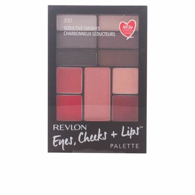 Revlon Eyes Cheeks Lips Palette 200 Seductive Smokies