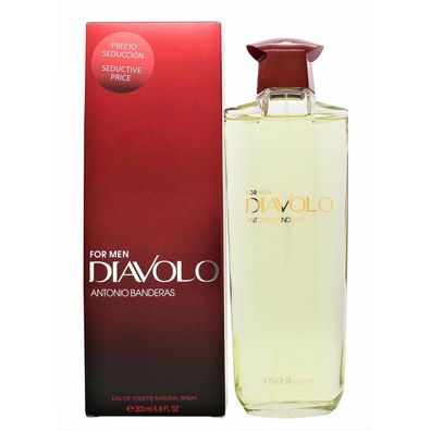 Antonio Banderas Diavolo For Men Eau de Toilette 200ml Spray