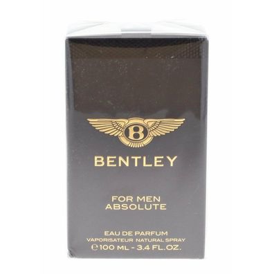 Bentley For Men Absolute Eau de Parfum 100ml Spray