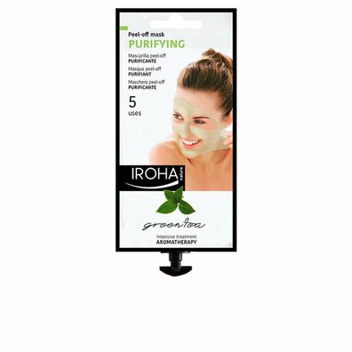 Iroha Nature Purifying Peel Off Green Tea 5 Uses