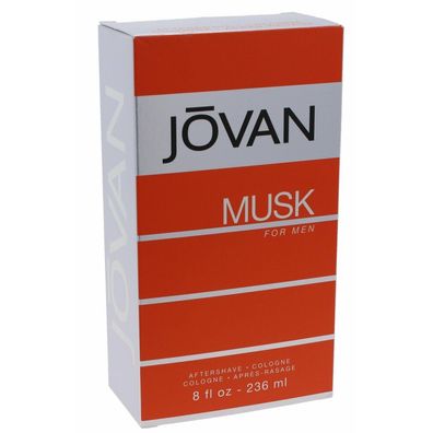 Jovan Musk For Men Aftershave Cologne 236ml Splash