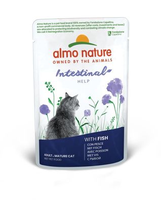 Almo Nature PB Intestinal Help mit Fisch 30 x 70g (21,86€/kg)