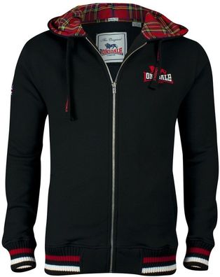 Lonsdale Lancaster Kapuzensweatjacke mit Reißverschluss normale Passform