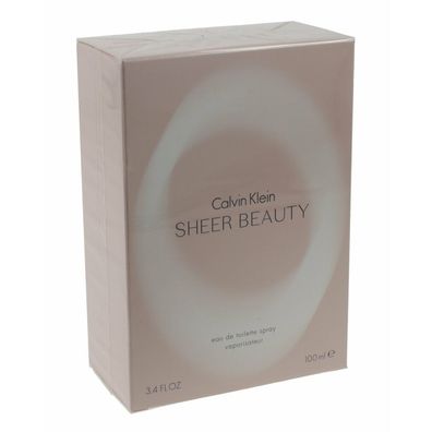 Calvin Klein Sheer Beauty Eau De Toilette Spray 100ml