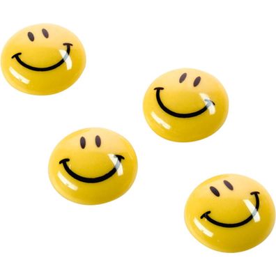 magnetoplan 16672 Haftmagnet "Smiley", Durchmesser: 30 mm