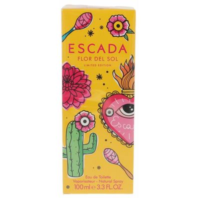 Escada Flor del Sol Eau De Toilette Spray 100ml