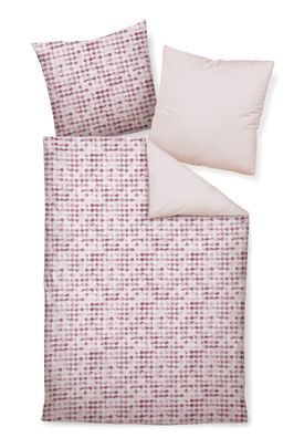 Janine Moments Mako-Satin Bettwäsche 240x220 Wende Muschel mauve rosa 98068-01