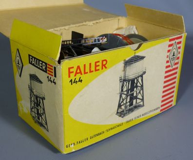 Faller H0 144 Wasserturm Fertigmodell Werksfertigmodell 50er/60er Jahre TOP OVP