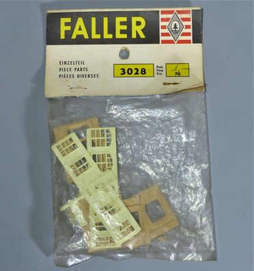 Faller H0 3028 Einzelteilsortiment Einzelteilpackung Mauer Bahnhof B-95 50er/60er OVP