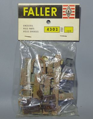 Faller H0 4302 Einzelteilsortiment Einzelteilpackung Treppen und Mauern 50er/60er OVP