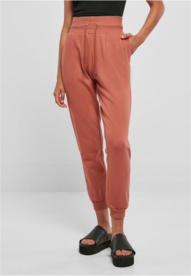 Urban Classics Damen Hose Ladies Organic High Waist Sweat Pants