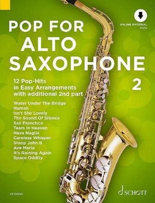 Pop For Alto Saxophone 2,