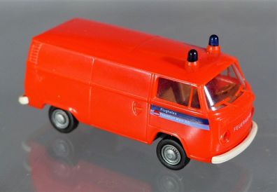 Brekina H0 3315 VW Volkswagen Transporter T2 Feuerwehr Flughafen Frankfurt Main AG