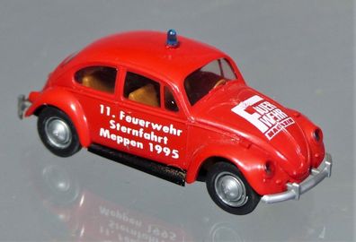 Brekina H0 SoMo Sondermodell VW Volkswagen Käfer Feuerwehr Magazin Meppen 1995