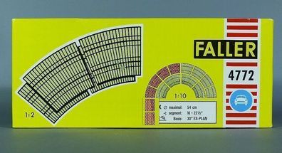 Faller AMS 4772 Steilkurve 4x 22,5° Steilkurven Kurve NEU OVP