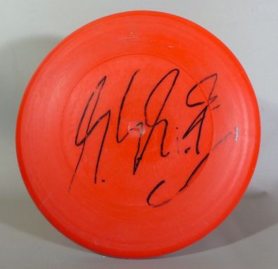 Autogramm Autograph Unterschrift Michael Schumacher Formel 1 Signatur auf Frisbee