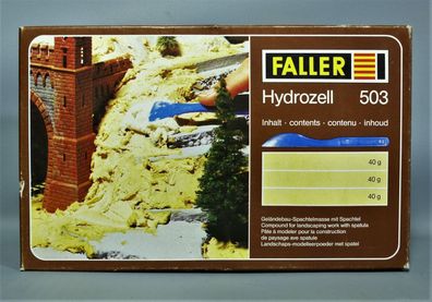 Faller H0 503 Hydrozell Modeliergips Geländebau-Spachtelmasse Masse NEU OVP