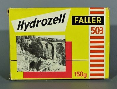 Faller H0 503 Hydrozell Spachtelmasse Modeliergips Gips Masse 50er/60er Jahre NEU OVP