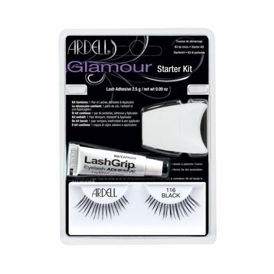 Ardell Glamour Lashes 101 Demi Black Set 3 Artikel