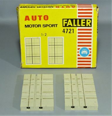 Faller AMS H0 4721 Kreuzung 2 Stück 1-spurig / 2-spurig Streckenteile NEU OVP