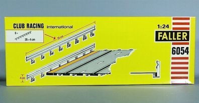 Faller Club Racing 6054 Leitplanken Planken 50er/60er Jahre Slotcar NEU OVP