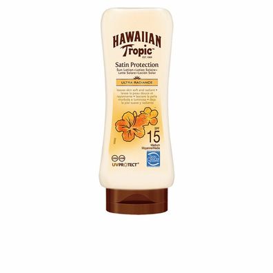 Hawaiian Tropic Satin Protection Ultra Radiance Sun Lotion Spf15 180ml