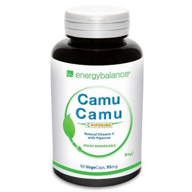 CamuCamu Vitamin C + Piperin, 90 VegeCaps - EnergyBalance