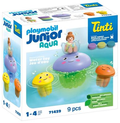 Playmobil® 71439 1.2.3 AQUA & Tinti: Bunte Quallenfamilie