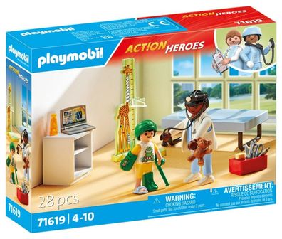 Playmobil® 71619 Kinderarzt mit Teddybär