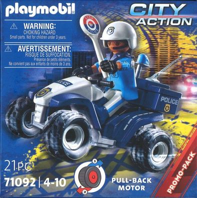 Playmobil® 71092 Polizei-Speed Quad