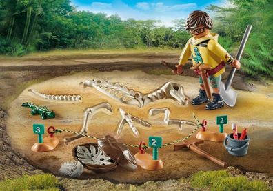 Playmobil® 71527 Ausgrabungsstätte mit Dino-Skelett