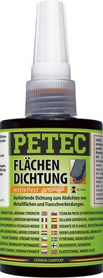 Petec Flächendichtung Mittelfest 75 ml orange