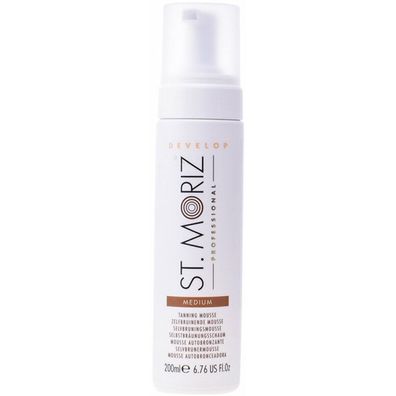 St. Moriz Instant Self Tanning Mousse Medium 200ml