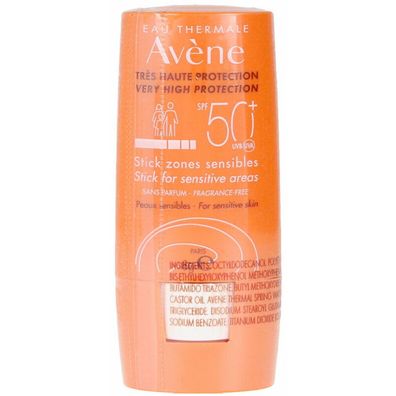 Avène Solaires Très Haute Protection Stick Zones Sensibles LSF50 8ml