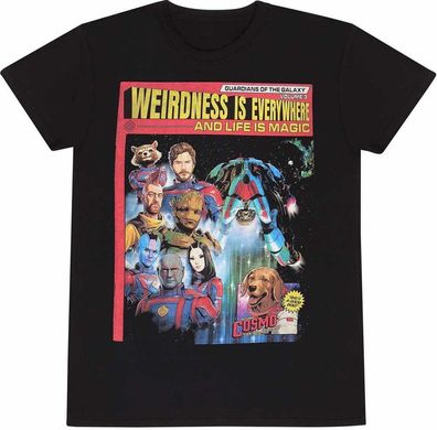 Guardians Of The Galaxy Vol 3 - Guardians Magazine T-Shirt