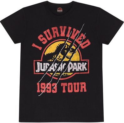 Jurassic Park - I Survived 1993 Tour T-Shirt