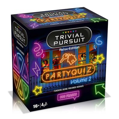 Trivial Pursuit Partyquiz Vol. 2 Deutsche Version 600 Fragen, Reise-Edition Quiz