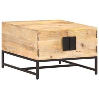 Couchtisch 67x67x45 cm Mango Massivholz