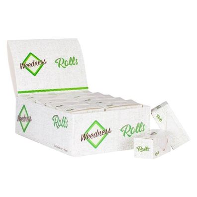 Weedness Endless Paper Box Rolls 24 Heftchen je 5 Meter Rolls