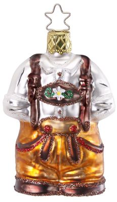 Christbaumschmuck Wies`n Gaudi 6.5cm Inge-Glas