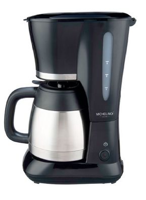 Michelino 1 Liter Kaffeemaschine schwarz 20520