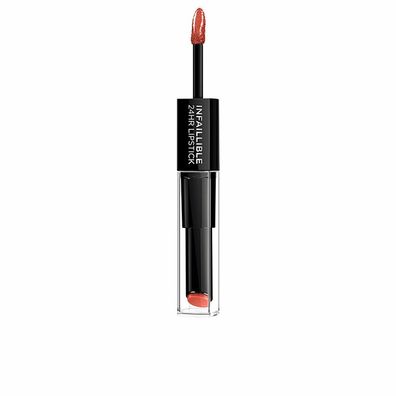 L'ORÉAL PARiS Lippenstift Infaillible 2-Step 312 Incessant Russ, 5,6 ml