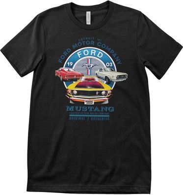 Ford T-Shirt Mustang Circle T-Shirt AB-1-22548-M009