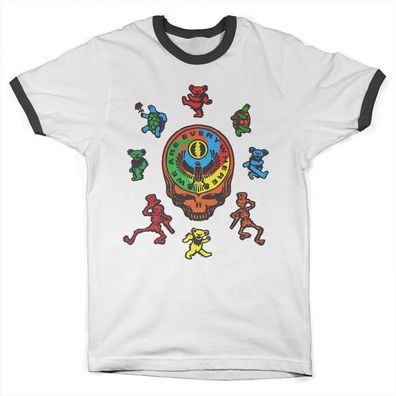 Grateful Dead T-Shirt Dead Egyptian Ringer Tee WMX-51-GD001-DTF901