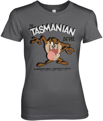 Looney Tunes T-Shirt The Tasmanian Devil Girly Tee WB-5-LT015-H57-16