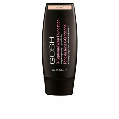 Gosh X-Ceptional Wear Foundation Long Lasting Makeup 14 Sand 35ml