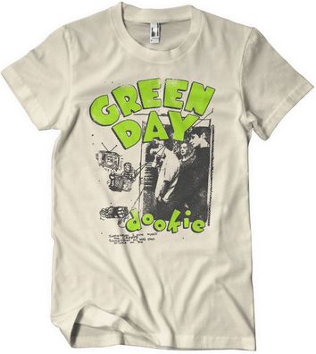 Green Day T-Shirt Sketched Up T-Shirt WMX-1-GDAY003-H67-17