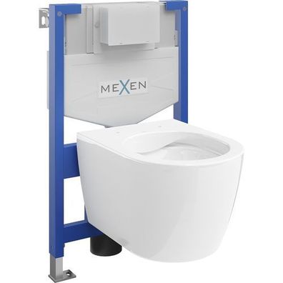 Mexen Felix XS-F Unterputz-Set WC Carmen Weiß